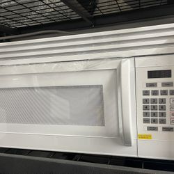 White Over The Range Microwave Open Box On Sale! 