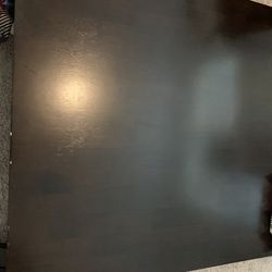 Dark Brown 4 Person Table
