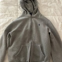 Grey Polo Ralph Lauren Zip Up