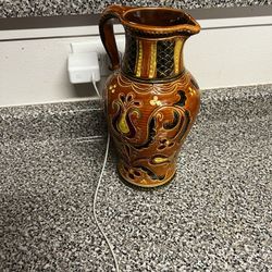Vintage Large G Mundner Ceramic Jug