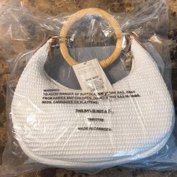 White Handbag New With Tags