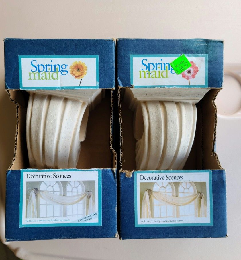 NEW Decorative Scones for Curtains