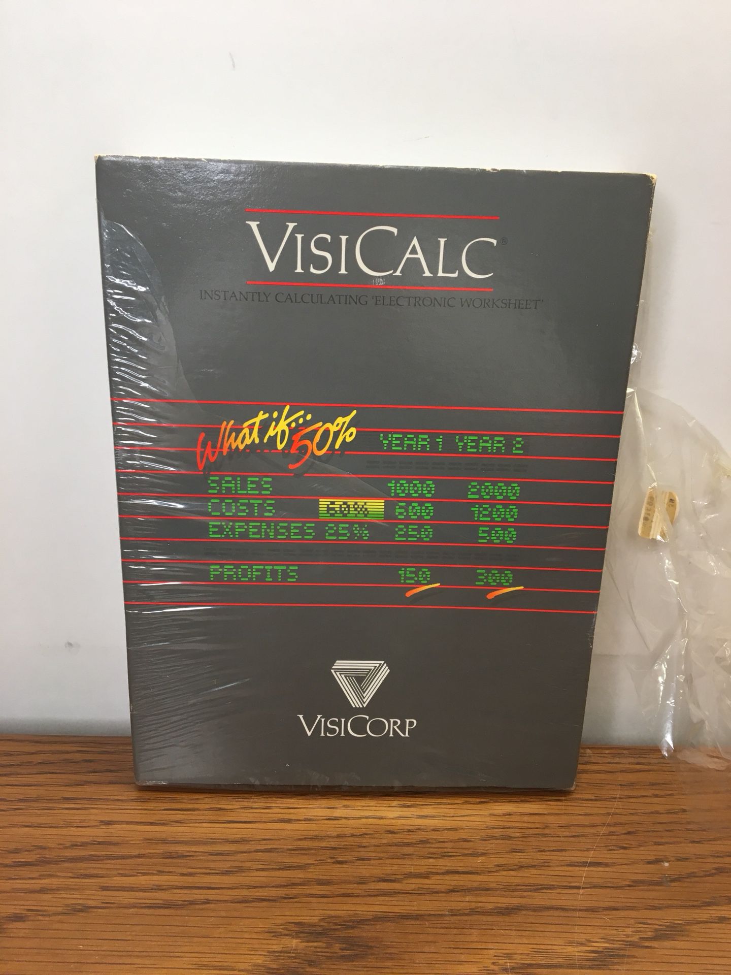 VisiCalc Visicorp Worksheet Software For Atari 800