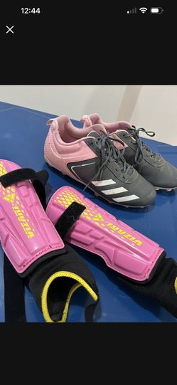Soccer Cleats And Shin Guard