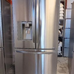 LG FRENCH DOOR STAINLESS STEEL REFRIGERATOR 