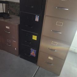 2 Files Cabinets $30