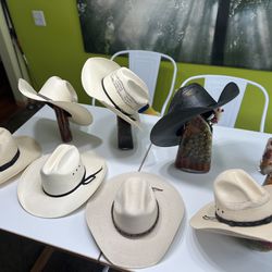 Western straw hats, assorted sizes, ask, $49 each