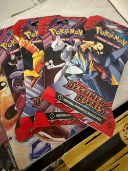 Pokemon Destined Rivals sleeved booster pack