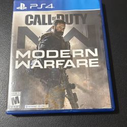 PS4 Call Of Duty