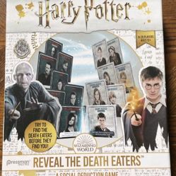 Harry Potter Reveal the Death Eaters A Social Deduction Board Card Game New