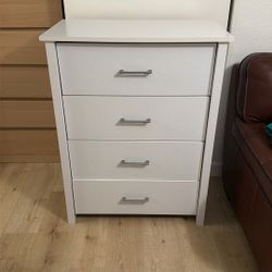 White dresser