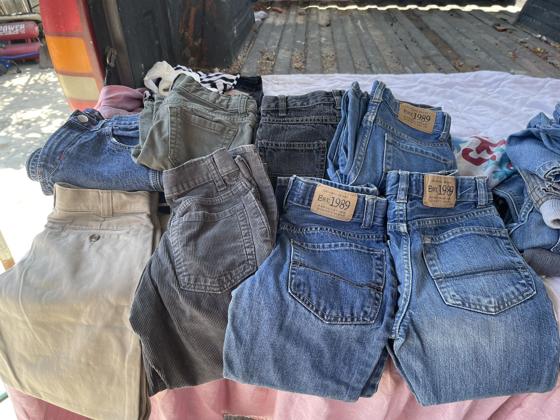 Pantalón Para Niño medidas 6 7 8 10 A 1 Dólar Cada Uno