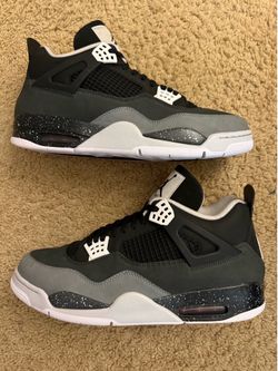 Size 15 (Pre owned, no box) - 2024 Air Jordan 4 retro fear