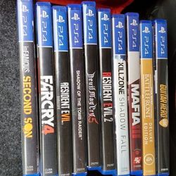PS4 Games $10-$15