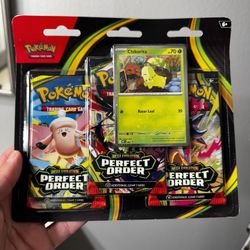 🔥 Perfect Order 3 Pack Blister – Factory Sealed 🔥