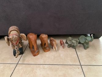 Elephant figures