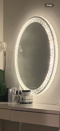 Crystal Vanity Mirror