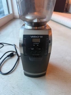 Baratza Vario W, steel burr upgrade