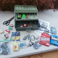 Fishing Tackle storage Box With Supply 