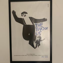Vintage, Original Movie Poster With Frame