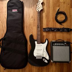 Squier By Fender Affinity Series Stratocaster And Amplifier 