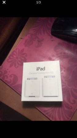 iPad camera connection kit