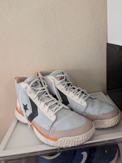 Converse x Tinker Hatfield Star Series BB Mid White Platinum Sneakers