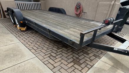 22ft car trailer