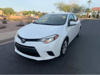 2015 Toyota Corolla LE very nice condition Clean Title