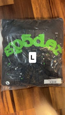 Slate grey sp5der hoodie size L