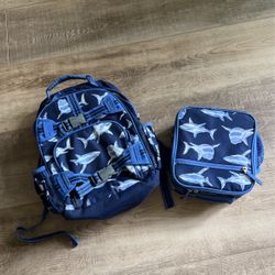 Pottery Barn Backpack And Lunch Box 
