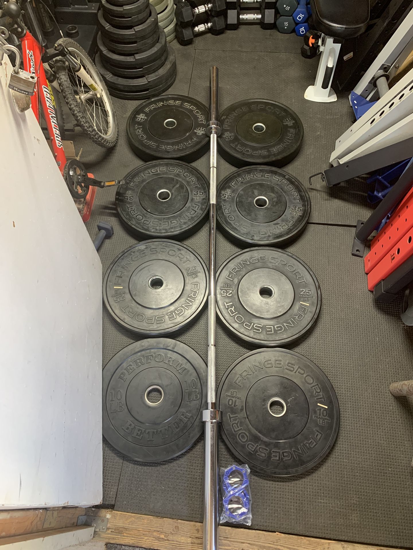 FringeSport Bumper Weights Sets