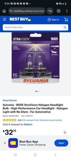 Car light bulbs