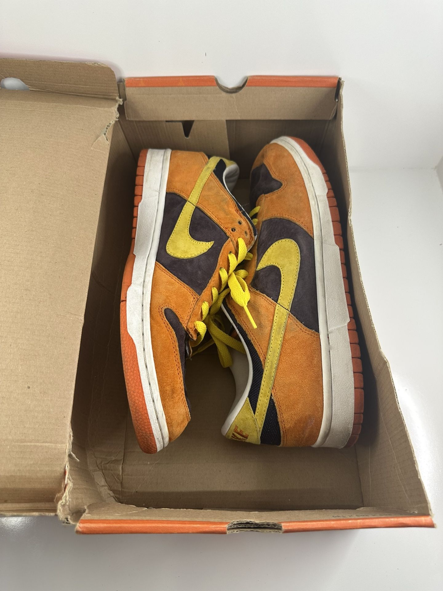 Nike Dunk Low Pro Cave Purple /Solar Orange 304714-571 Men’s Size 12 OG Box 2003