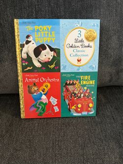 Hardcover 3 Little Golden Books