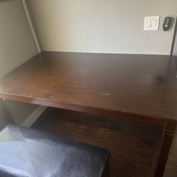 6 Piece Dining Table Set Table 4 Chairs and Stool