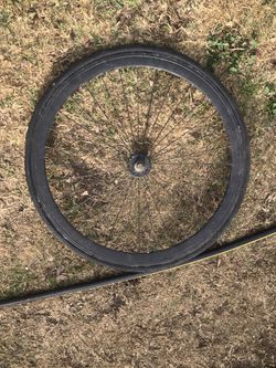 Straight Spoked Fixie Wheel