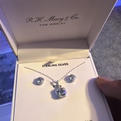 Earrings And Necklace