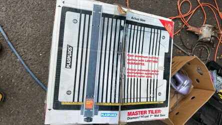 Pasplugs Master  Tiler diamond wheel 7 inch wet saw