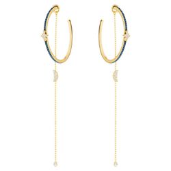 Swarovski Duo Moon Earrings