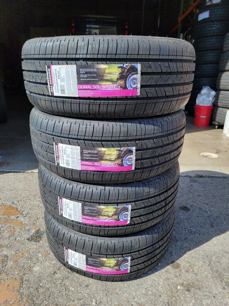 215 45 18 NEW TIRES 
