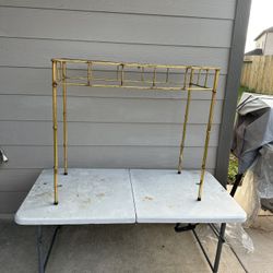 Gold accent table 