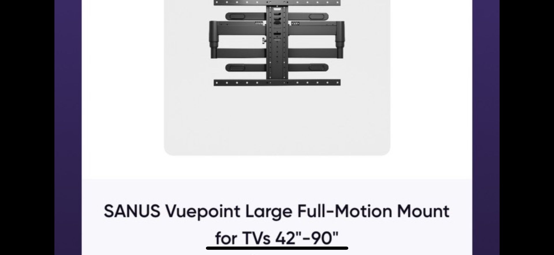 Tv wall mount