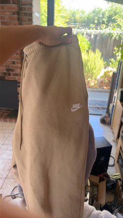 Large Nike sweats tan