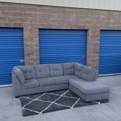 Ashley’s Light Grey Sectional Couch
