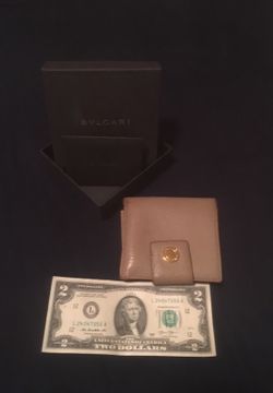 Bvlgari women’s wallet