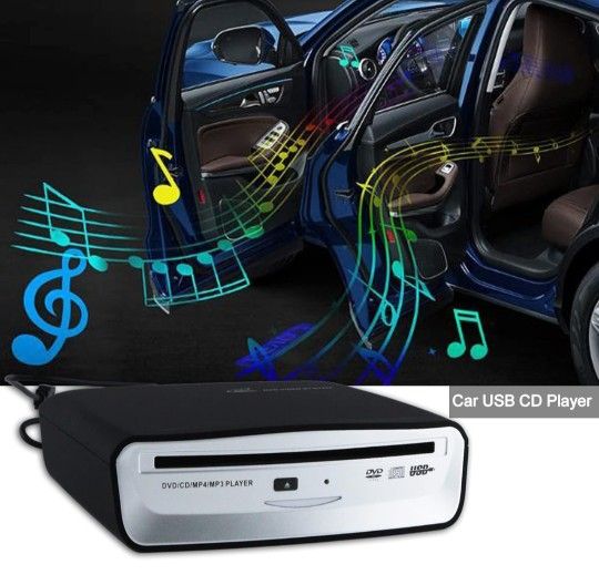 USB External Universal CD Player for Car / Laptop
