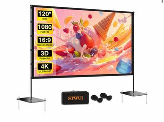 Outdoor-Projector-Screen-with-Stand