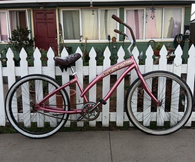 26" NIRVE Island Flower Beach Cruiser BeachCruiser Bike Bicycle