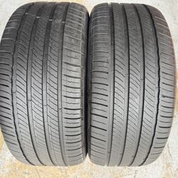 Two Tires 245/45/17 Michelin MXM4 With 70-75% Left Excellent Deal 